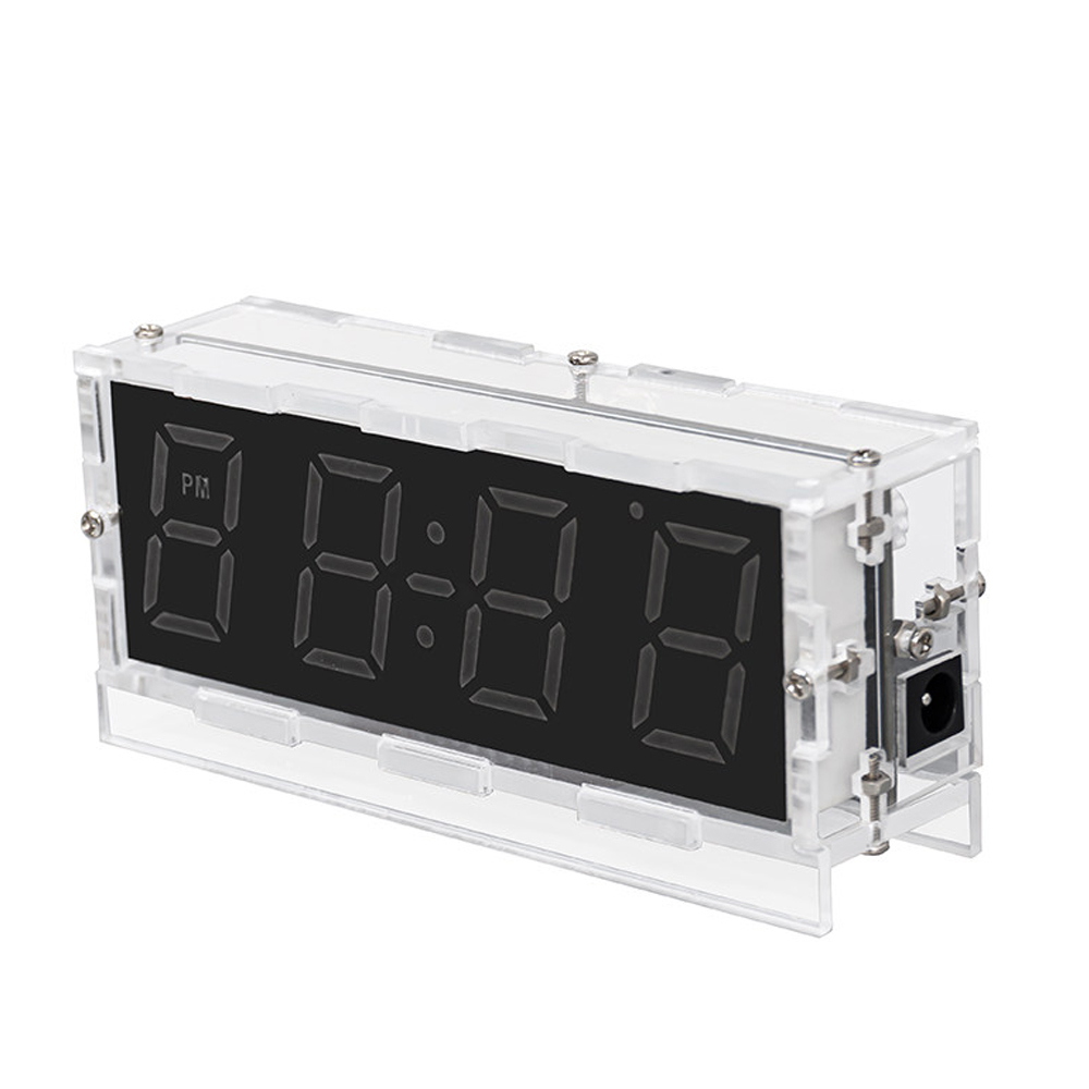 Diy Electronics Game - DIY Colorful Digital Clock Loose Parts