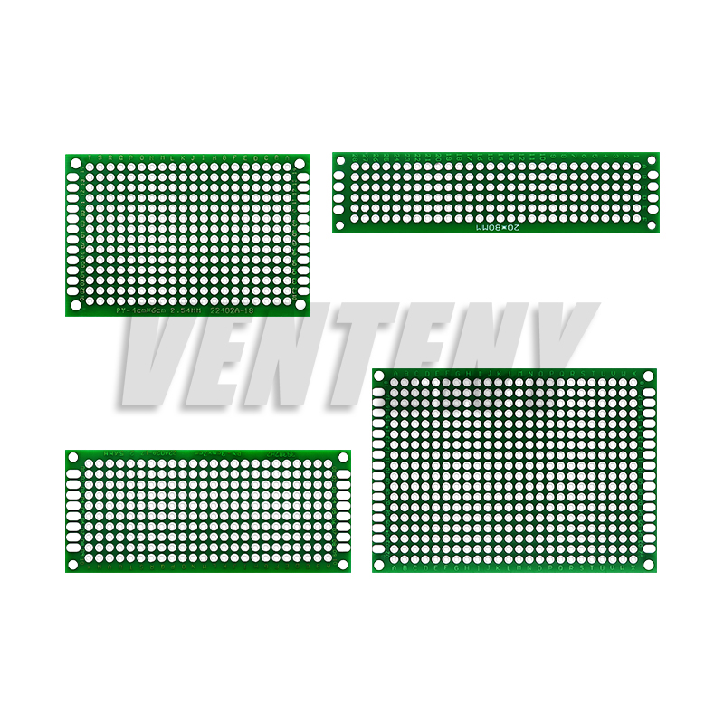 Pcb Etching Kit - 4pcs 5X7 4X6 3X7 2X8 Double