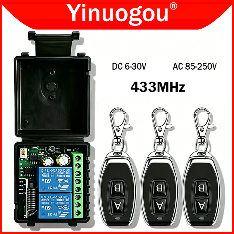 Rf 433Mhz Module - DC 12V 24V AC 220V RF433