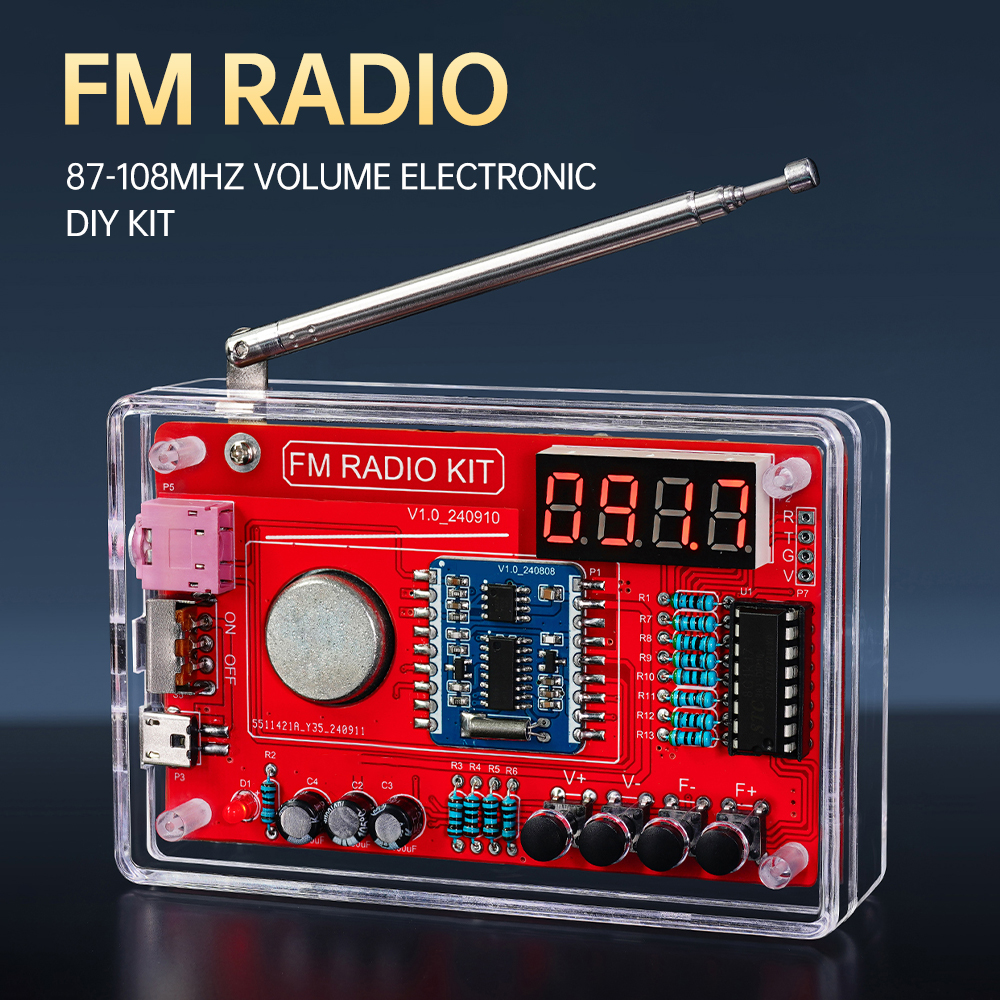 Diy Electronics Game - ﻿ RDA5807 DIY FM Radio Electronic