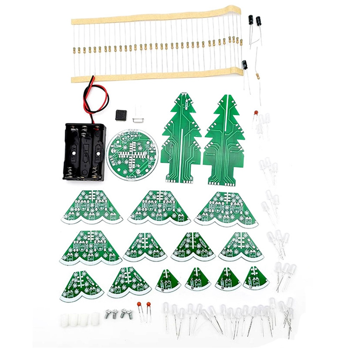 Diy Electronics Soldering Kit - Newest! 3D Stereo Christmas Tree LED