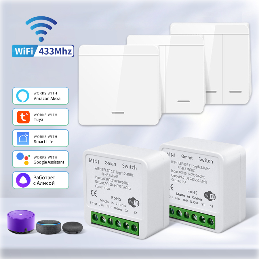 Rf 433Mhz Module - Wifi RF 433MHz Smart Switch Tuya