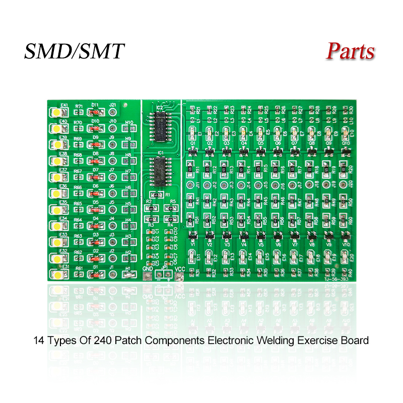 Pcb Etching Kit - SMD/SMT 14 Types Of 240 Patch