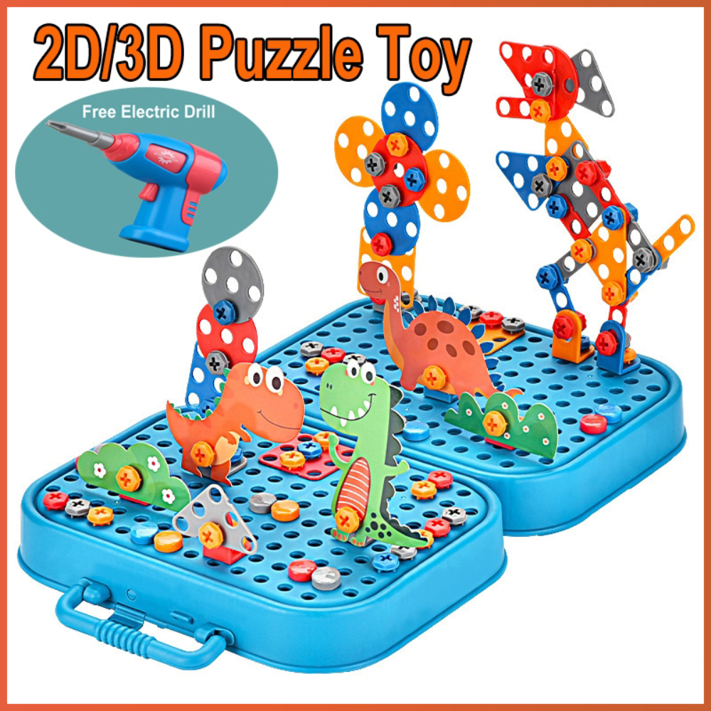 Diy Electronics For Beginners - 450Pcs Kids STEM Drill Set Creative