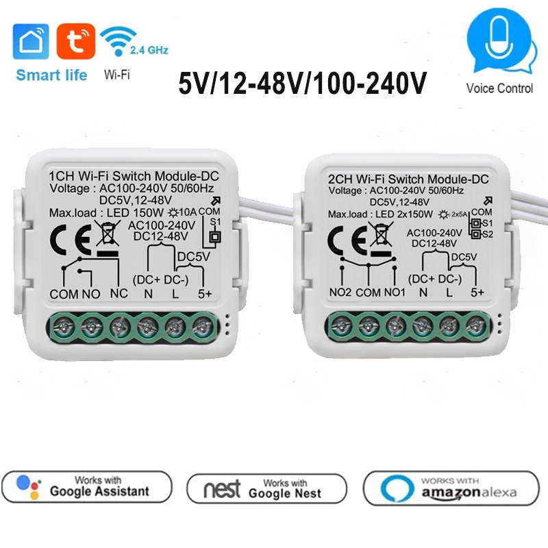 Rf 433Mhz Module - Tuya Smart Dry Contact Switch Module