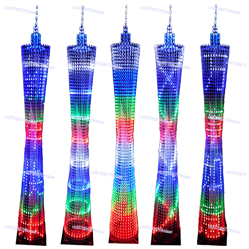 Diy Electronics For Beginners - 64-Floor Canton Tower DIY Kit LED