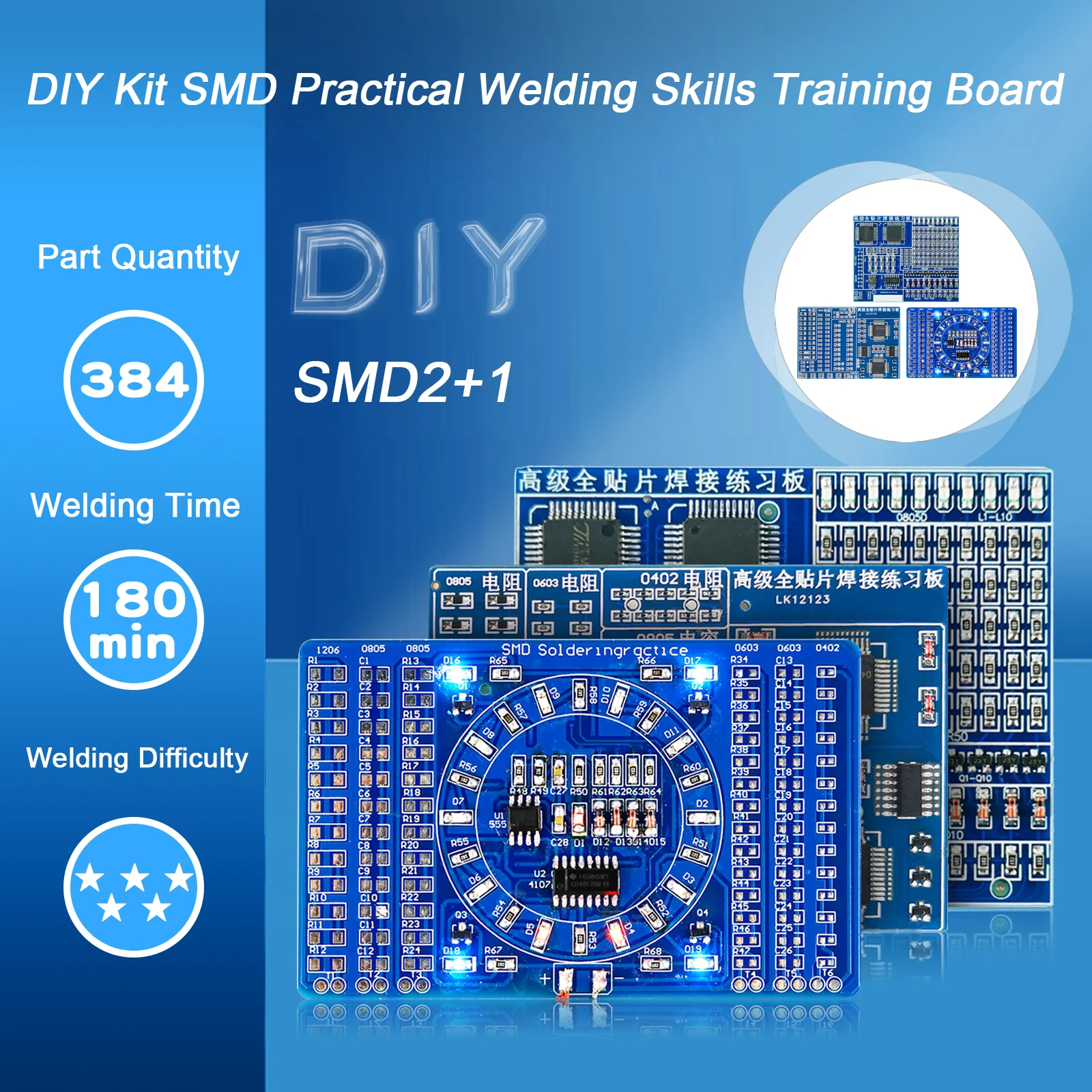 SMD Advanced Full Patch Weldin - Pcb Etching Kit reseña y precio
