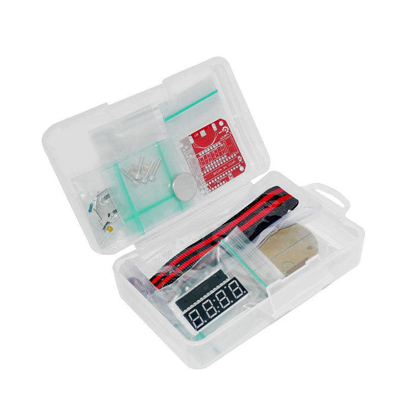 Single Chip LED Kit Clock DIY  - Diy For Electronics reseña y precio