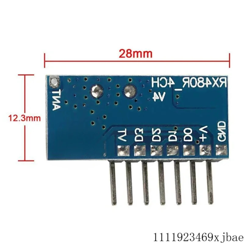 Wireless 433Mhz RF Module Rece - Rf 433Mhz Module reseña y precio
