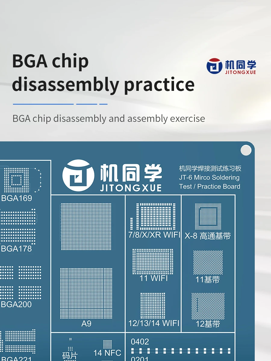 JTXtools JT-6 BGA Chip Practic - Pcb Etching Kit reseña y precio