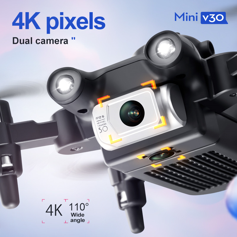 Mini V30 WiFi FPV Drone With 4 - Diy Drone Electronics reseña y precio