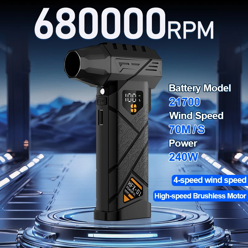 Powerful Turbo Air Blower Cord - Diy Electronics Cleaner reseña y precio