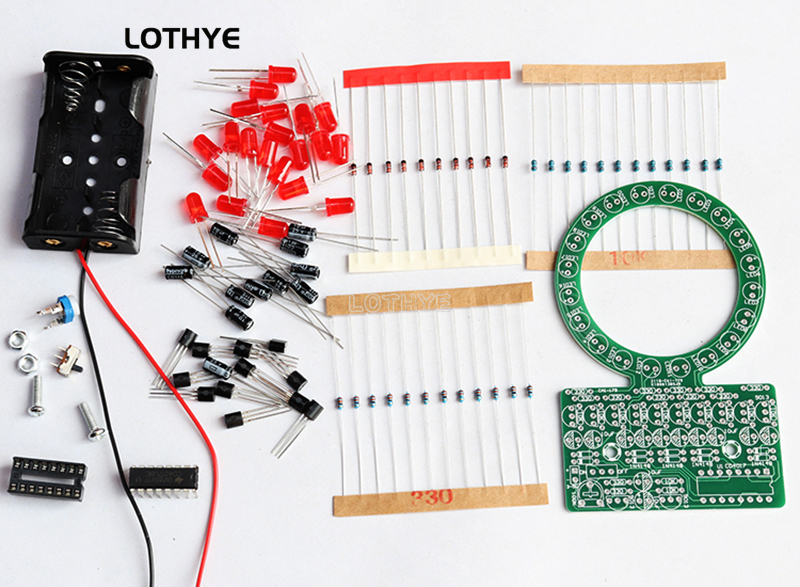 DIY Kit LED Gradient Ring Wate - Diy Electronics For Beginners reseña y precio