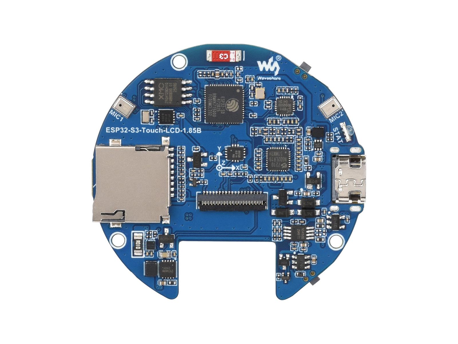 ESP32-S3 1.85inch LCD Capaciti - Diy For Electronics reseña y precio