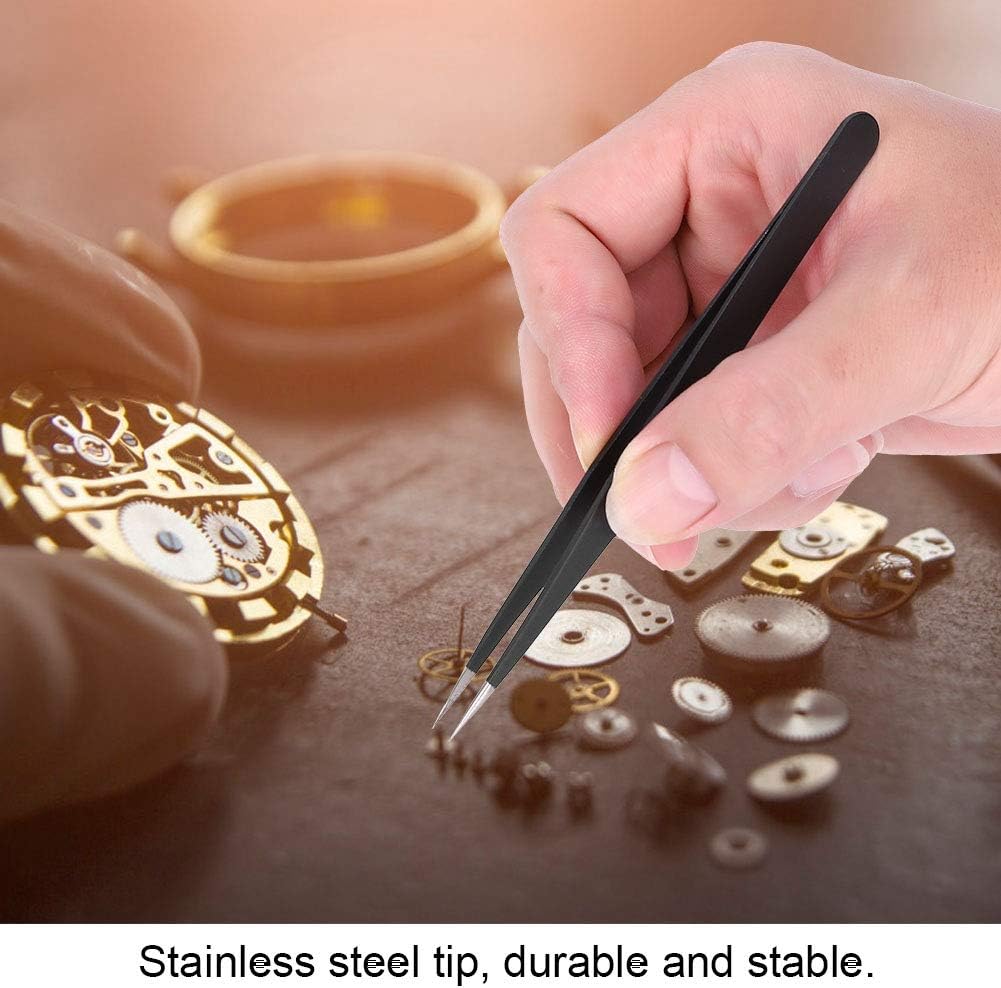 Precision Anti-static Tweezers - Diy Electronics Soldering Kit reseña y precio