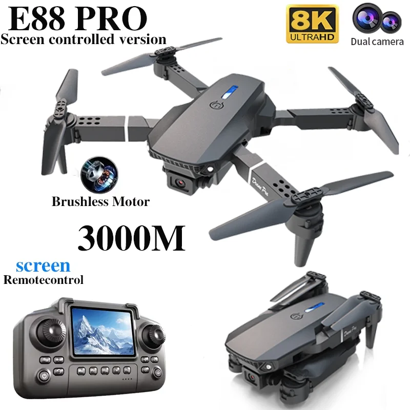 Professional E88 PRO Drone wit - Diy Drone Electronics reseña y precio
