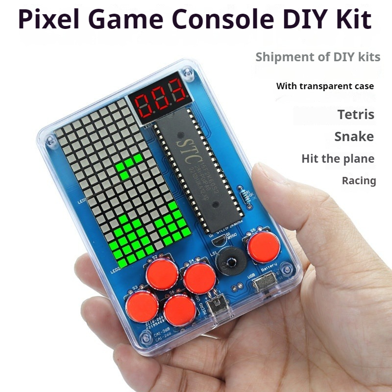 Pixel Game Machine Production  - Diy Electronics Game reseña y precio