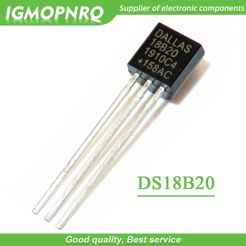 100pcs DALLAS DS18B20 18B20 18 - Ds18B20 Temperature Sensor reseña y precio