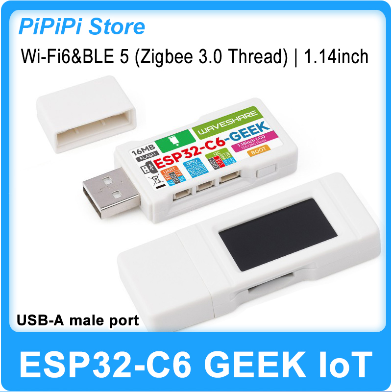ESP32-C6 GEEK Development Boar - Diy For Electronics reseña y precio