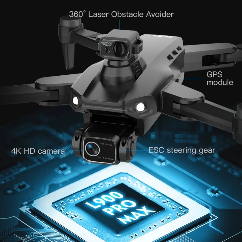 L900 Pro MAX GPS Drone 4K Prof - Diy Drone Electronics reseña y precio