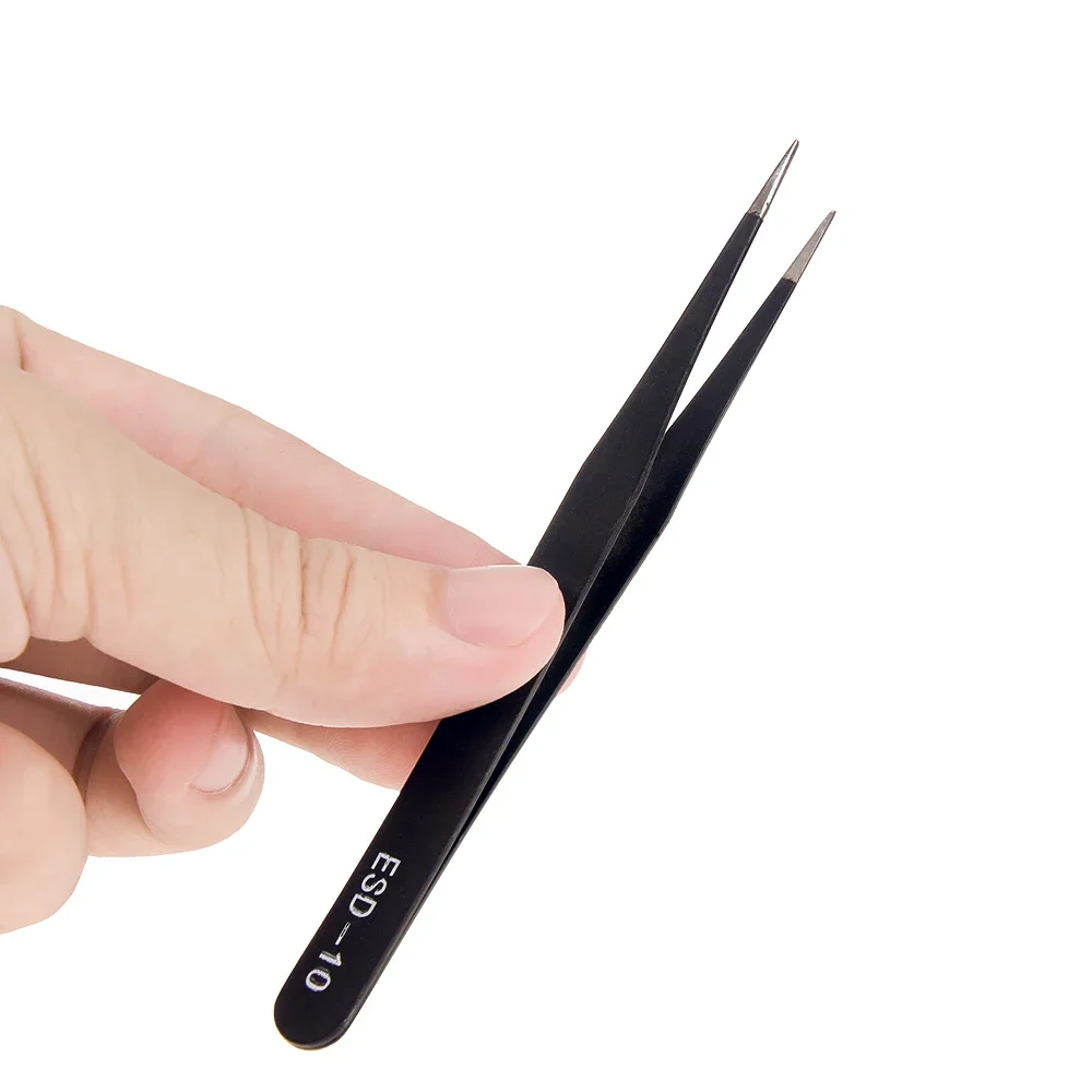 6pcs Precision Tweezers Set ES - Diy Electronics Soldering Kit reseña y precio
