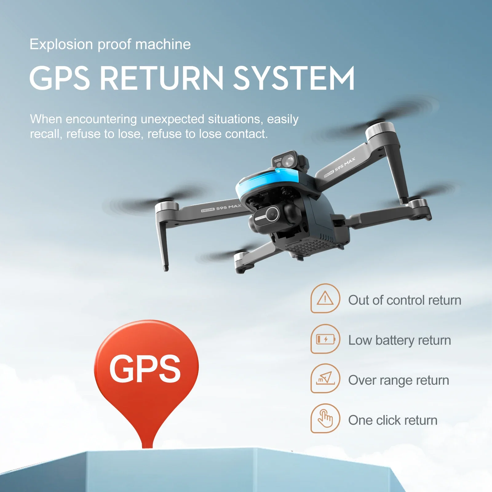 NEW S9S MAX MINI Drone 4K 2-Ax - Diy Drone Electronics reseña y precio