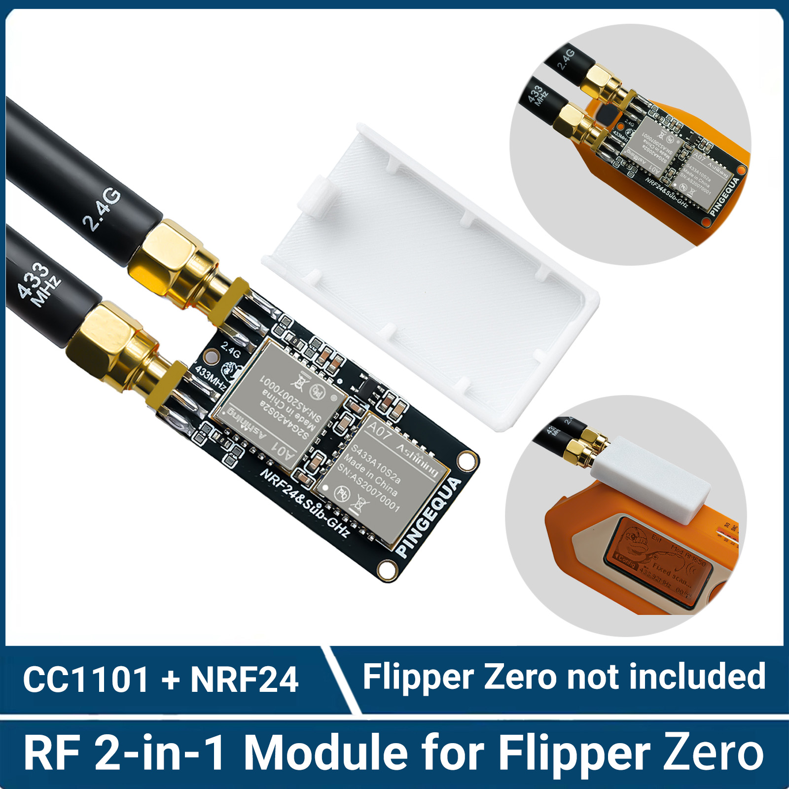 Flipper Zero RF Development Bo - Rf 433Mhz Module reseña y precio