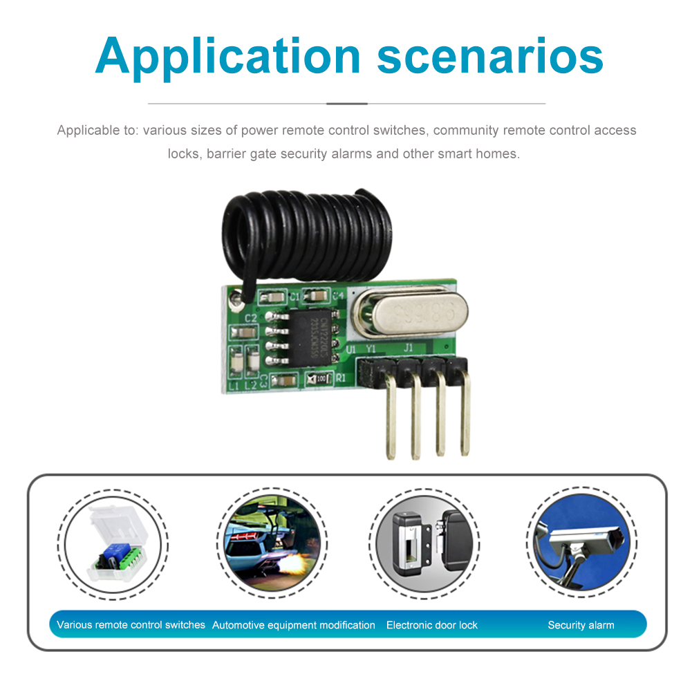 315MHz/433MHz RF Wireless Modu - Rf 433Mhz Module reseña y precio