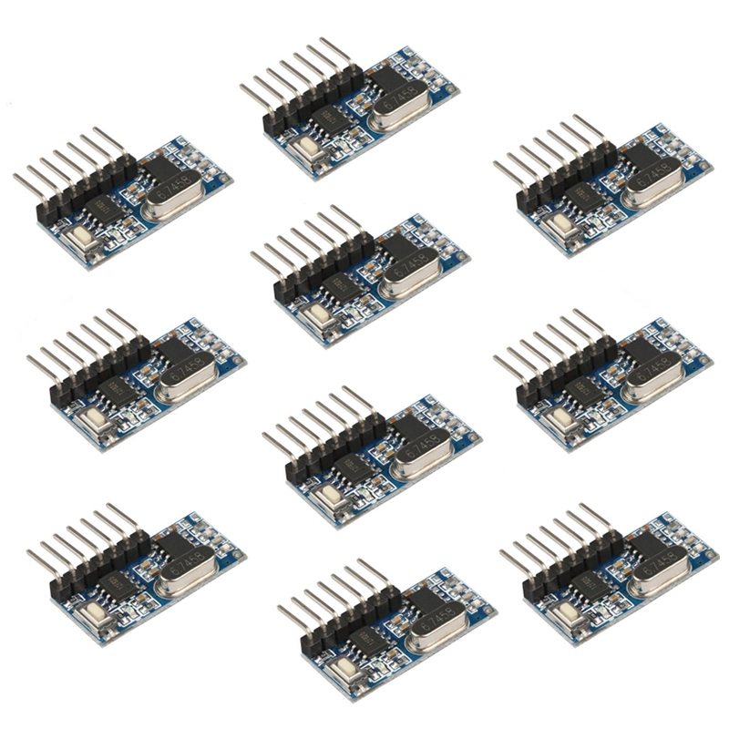 ABKQ-10PCS 433Mhz RF Receiver  - Rf 433Mhz Module reseña y precio