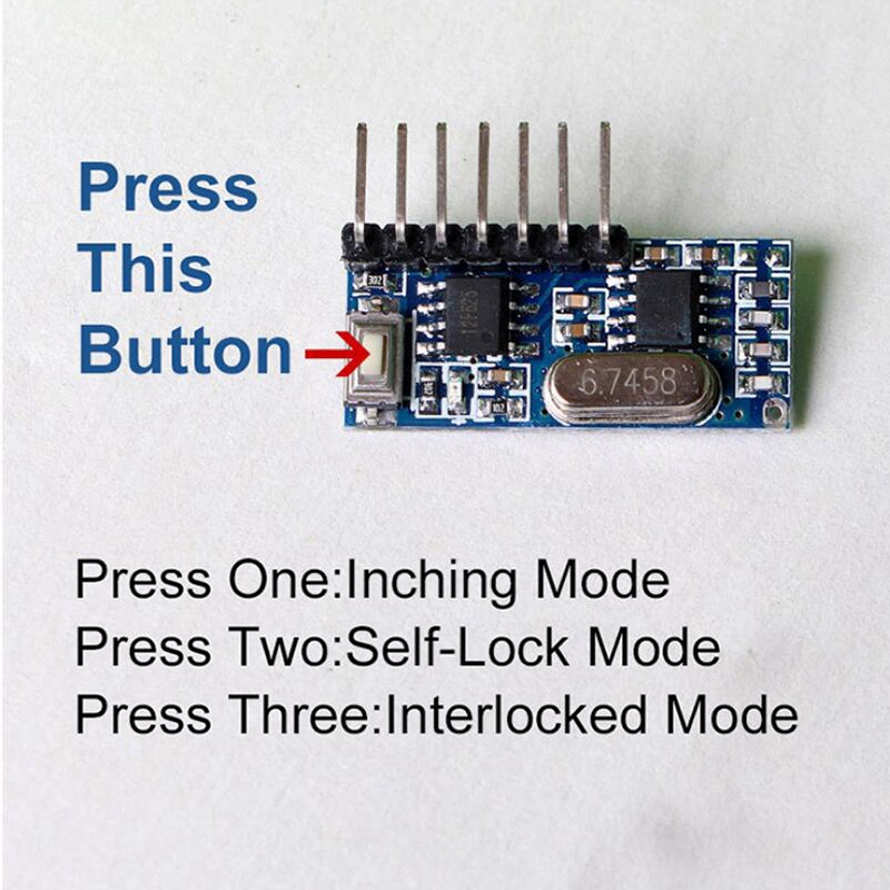 ABKQ-10PCS 433Mhz RF Receiver  - Rf 433Mhz Module reseña y precio