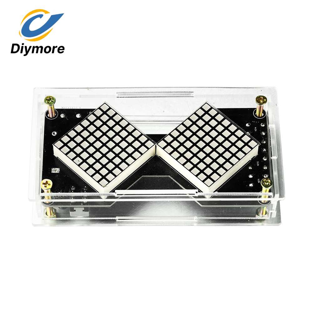 Electronic LED Dot Matrix Hour - Diy Electronics Game reseña y precio