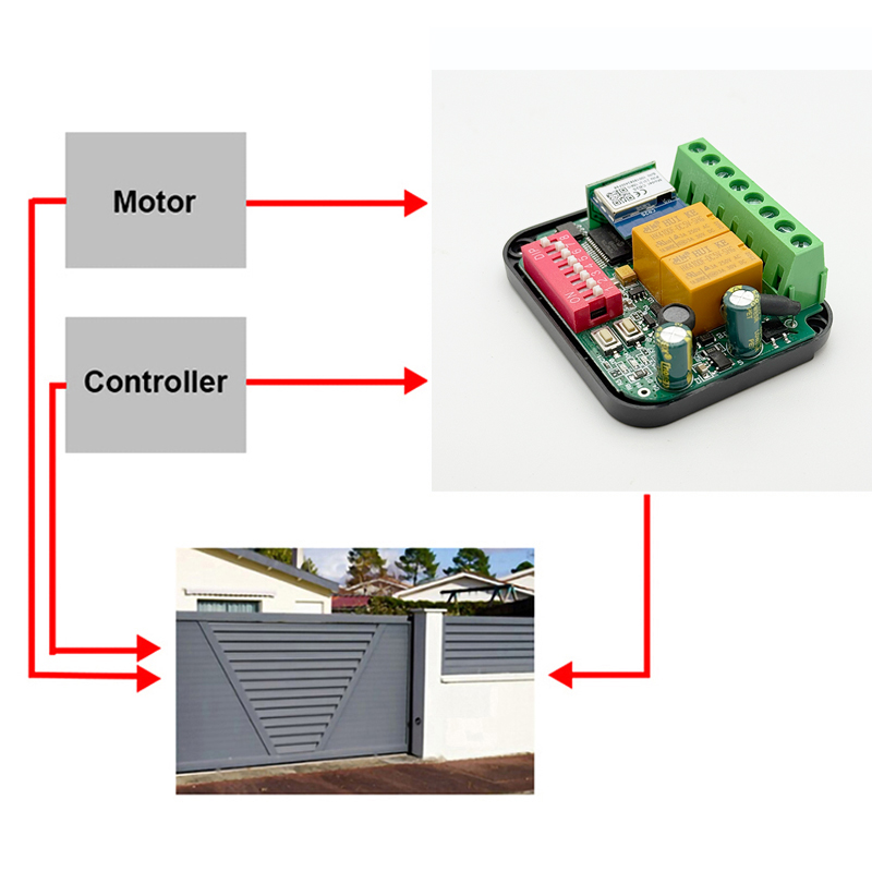 Universal Tuya WiFi Switch Gar - Rf 433Mhz Module reseña y precio