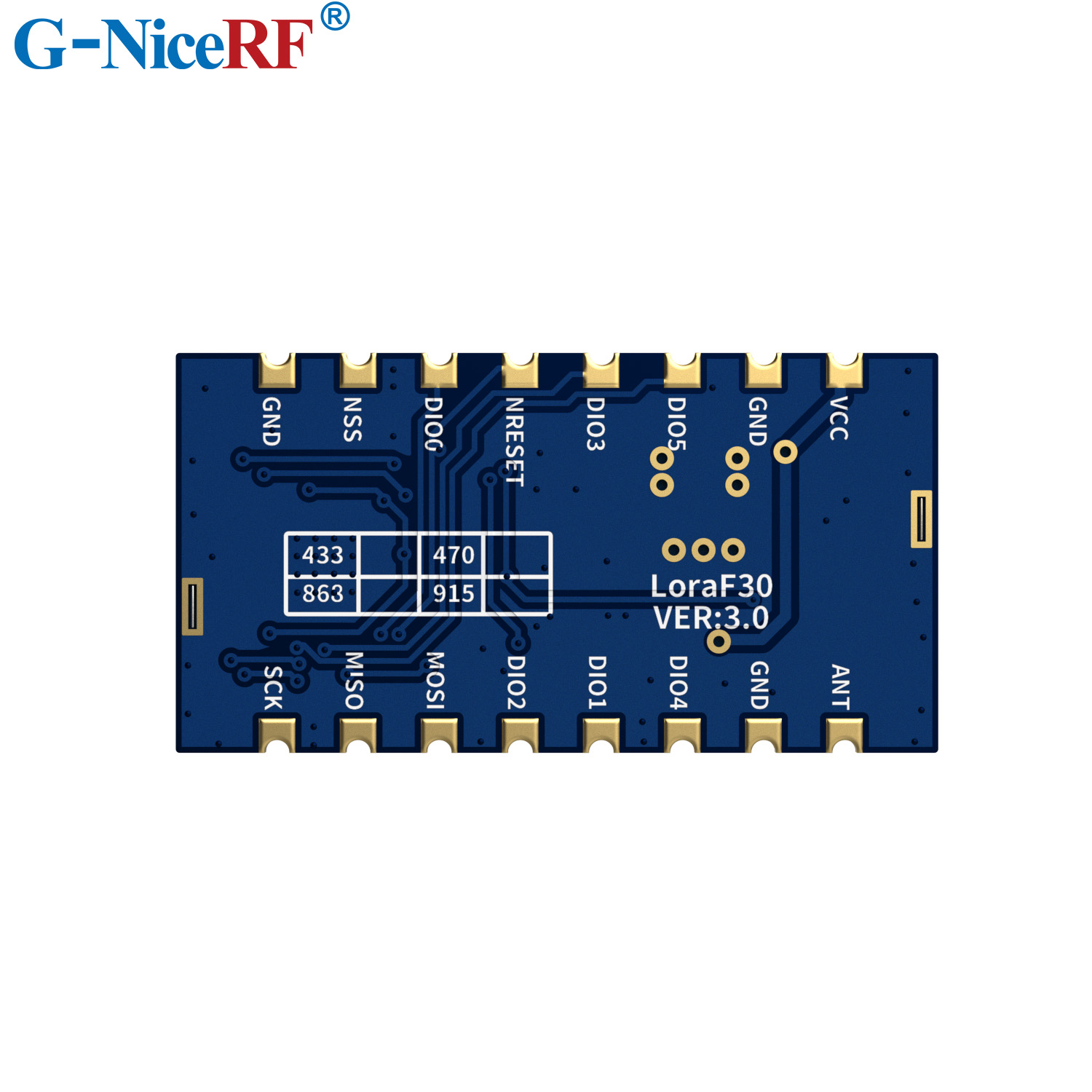 G-NiceRF | 2PCS LoRa1278F30 1W - Rf 433Mhz Module reseña y precio