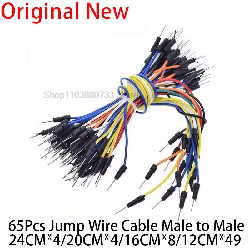 65Pcs/lot Jump Wires Cable Fle - Diy Electronics Load Cell reseña y precio