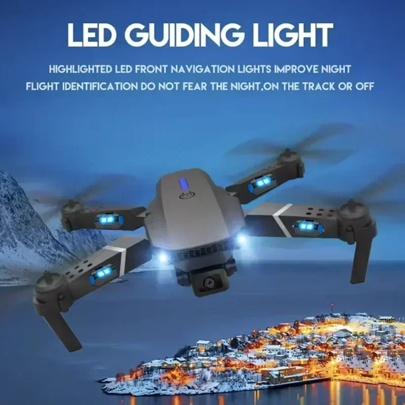 E88 Pro WIFI FPV Drone Wide An - Diy Drone Electronics reseña y precio