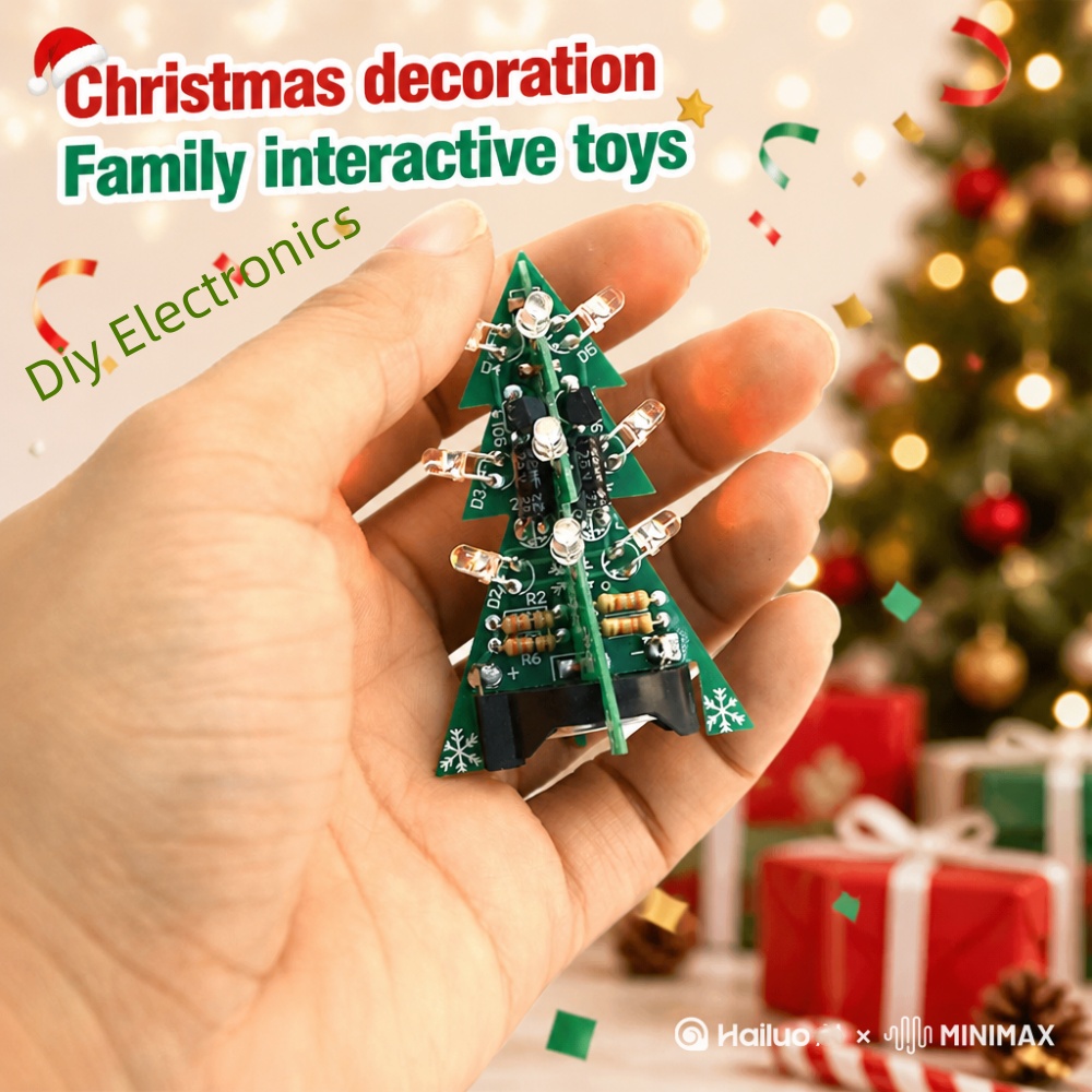 DIY Electronics Kit 3D Christm - Pcb Etching Kit reseña y precio