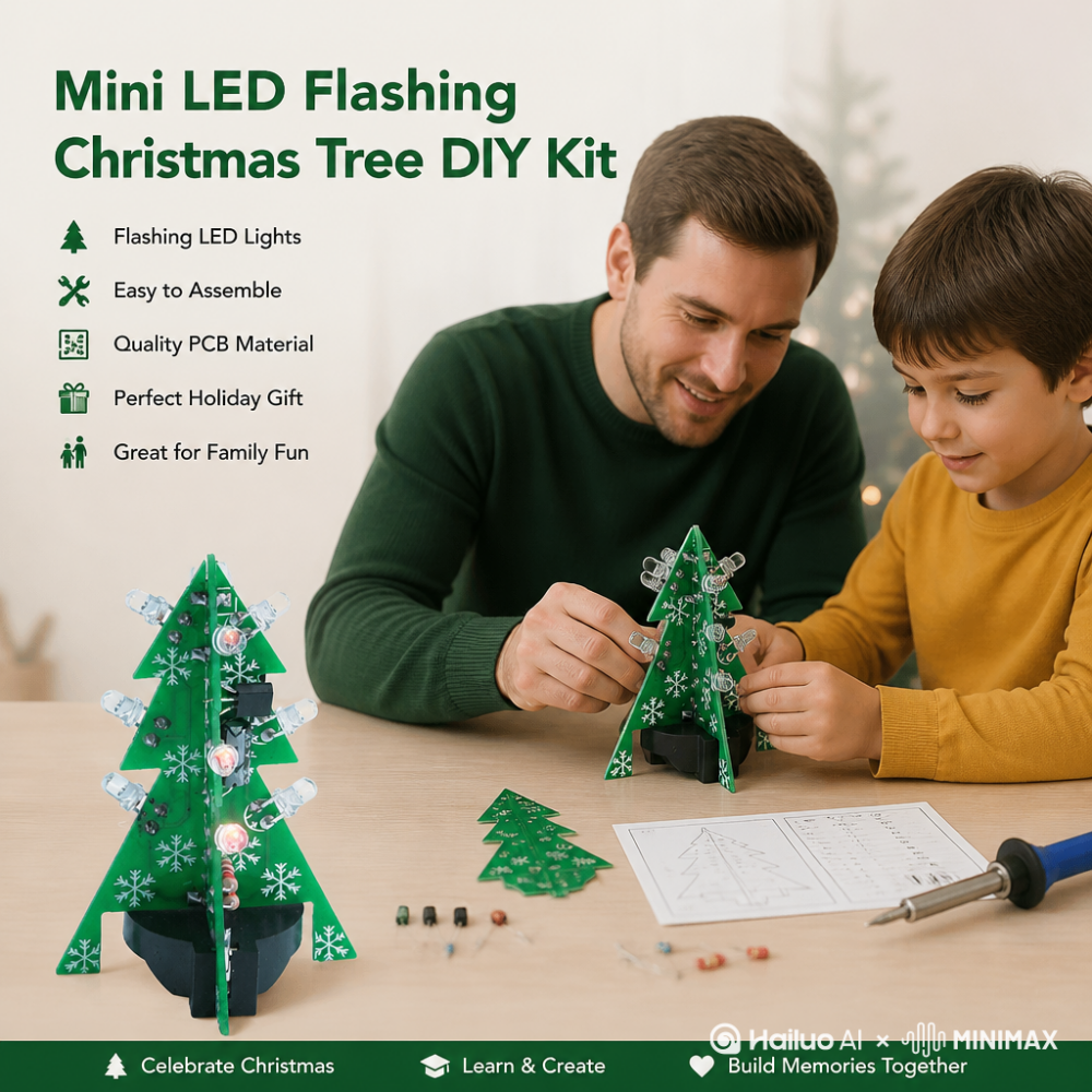 DIY Electronics Kit 3D Christm - Pcb Etching Kit reseña y precio