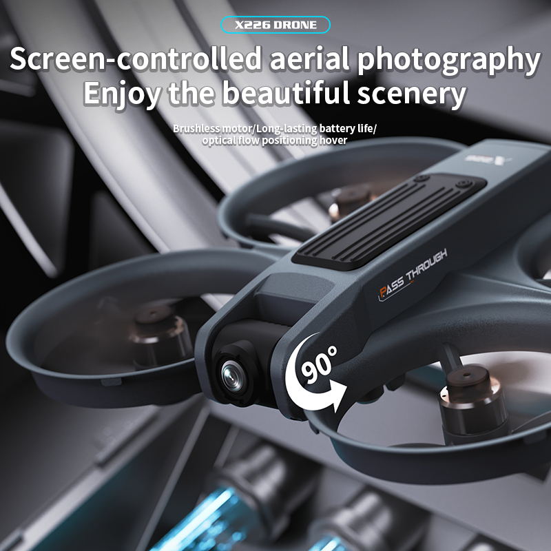 NEW X226 RC Drone 2.4G 5G WIFI - Diy Drone Electronics reseña y precio