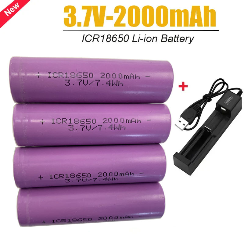 New Original ICR18650 Large Ca - Diy Electronics Cleaner reseña y precio