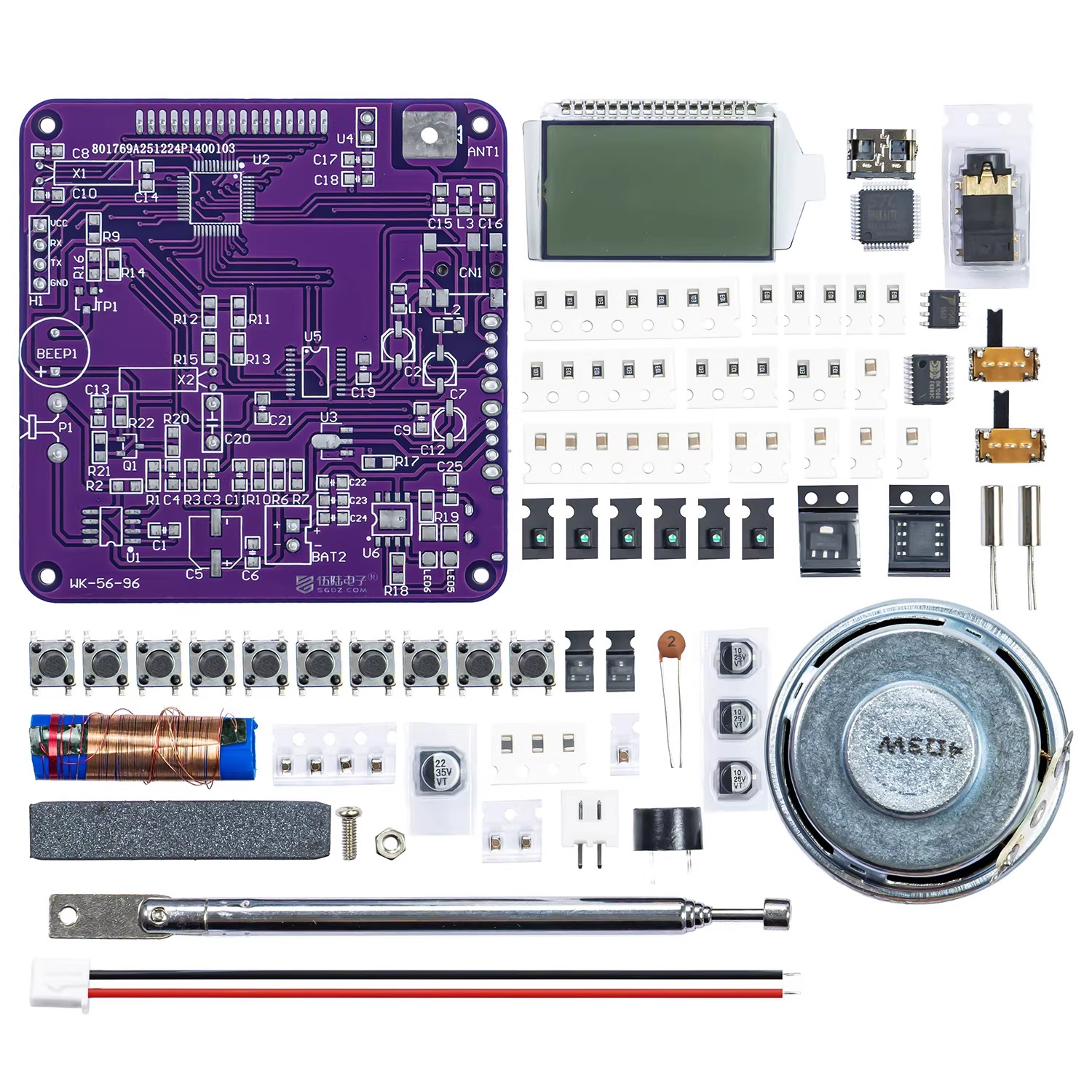 Full-band Radio DIY Kit FM/MW/ - Diy Electronics Game reseña y precio