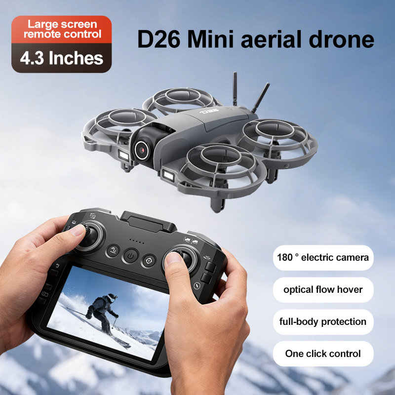 D26 Drone 4K Aerial HD 180° Ca - Diy Drone Electronics reseña y precio