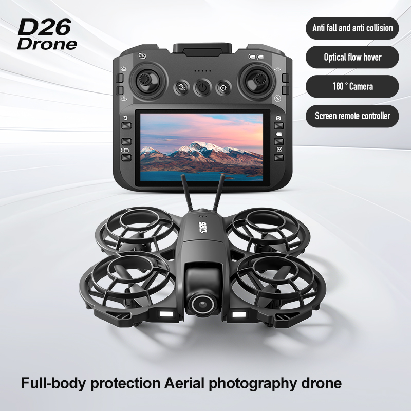 D26 Drone 4K Aerial HD 180° Ca - Diy Drone Electronics reseña y precio