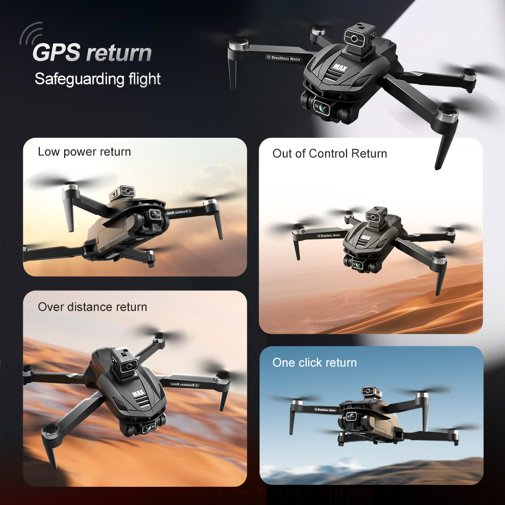 V168 PRO Max GPS Drone 8K Prof - Diy Drone Electronics reseña y precio