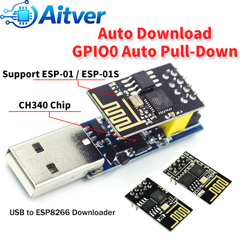 ESP01 Programmer Adapter USB t - Diy Electronics Game reseña y precio