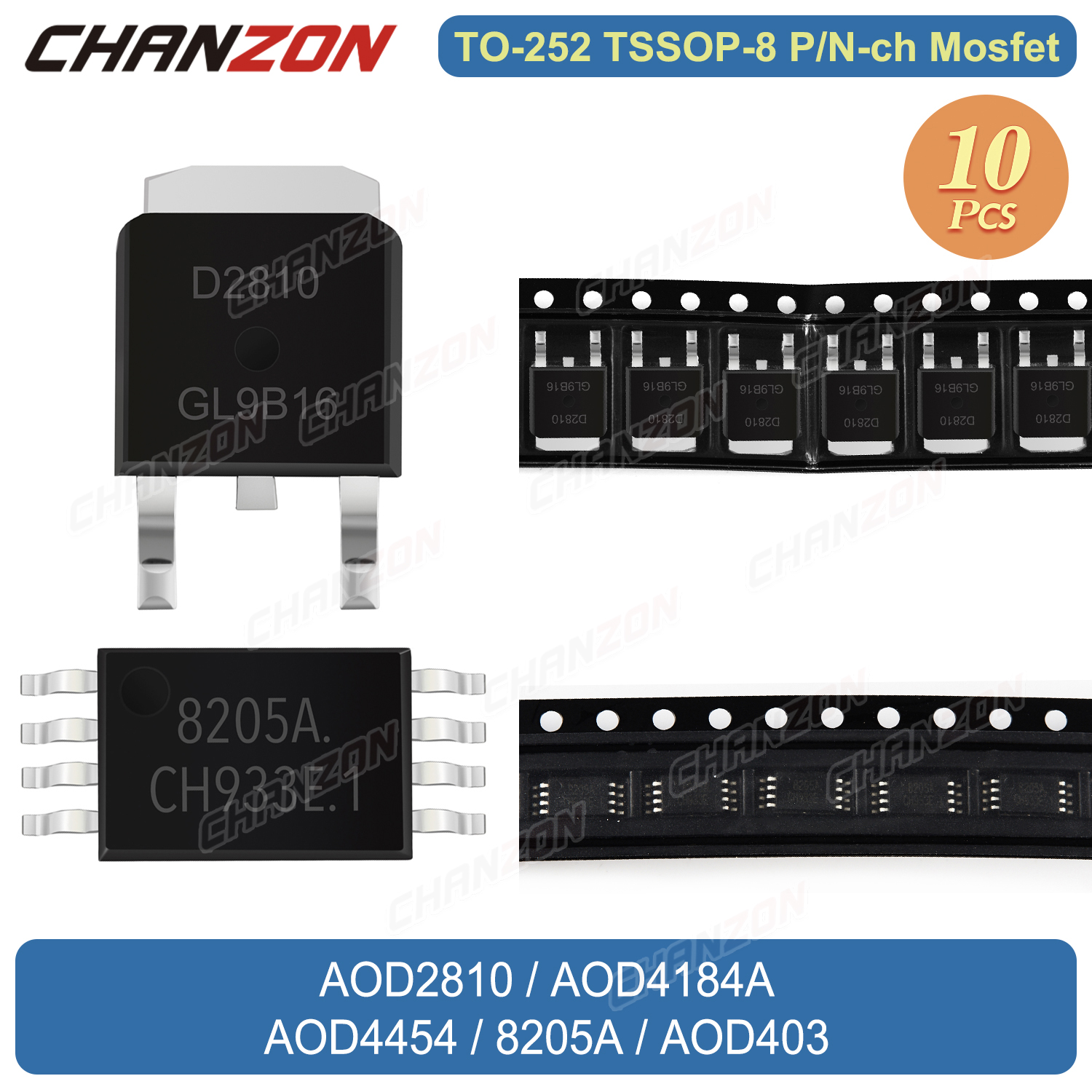 Original 10PCS TO-252 TSSOP-8  - Diy Electronics Youtube Channel reseña y precio