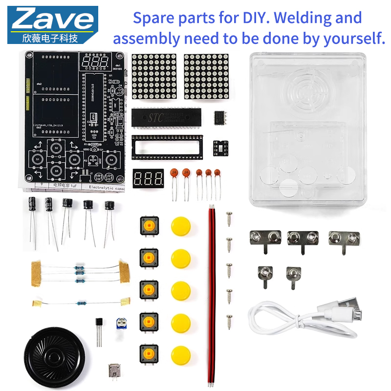 Pixel Game Console Making Kit: - Diy Electronics Game reseña y precio