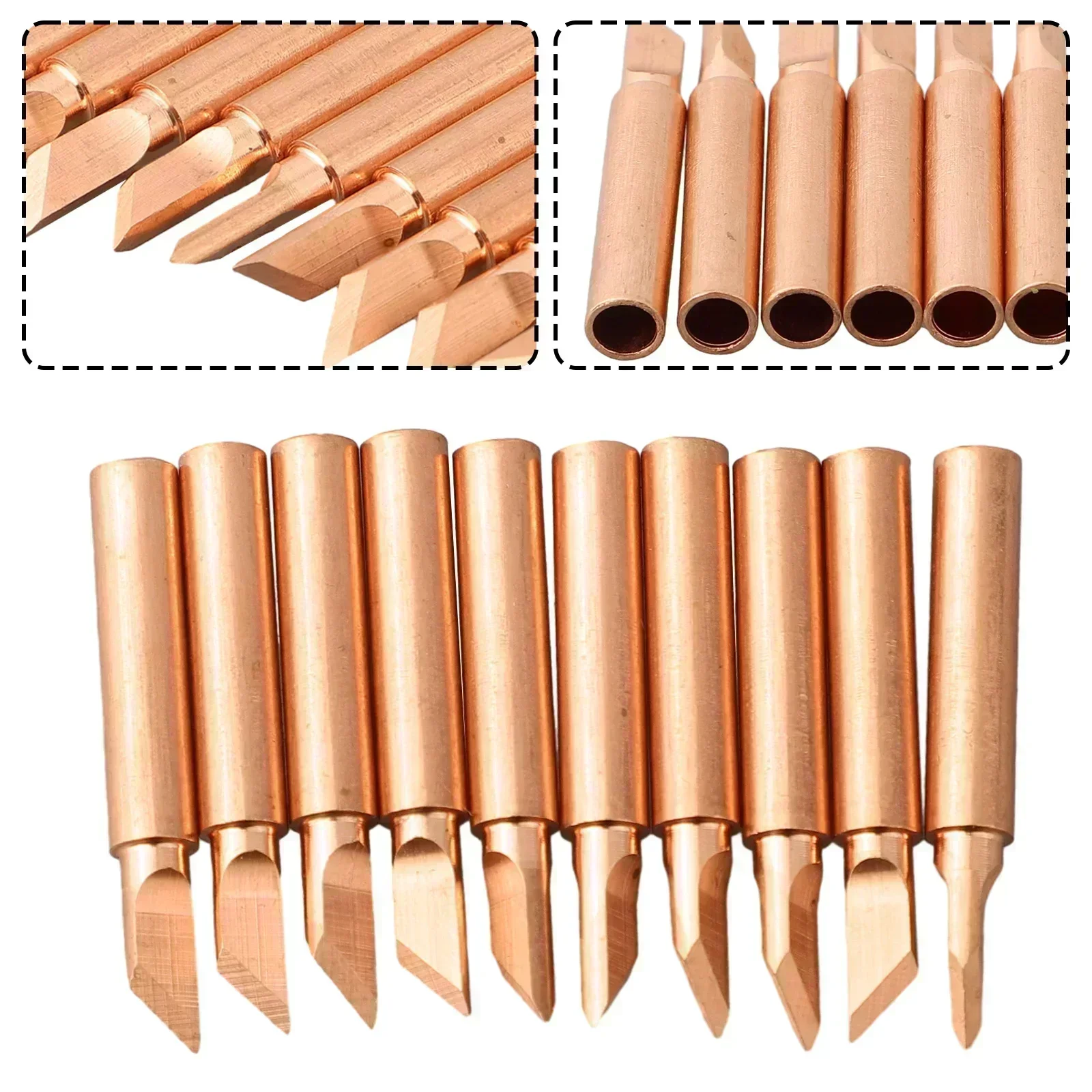 10pcs/pack Soldering Iron Tip  - Diy Electronics Soldering Kit reseña y precio
