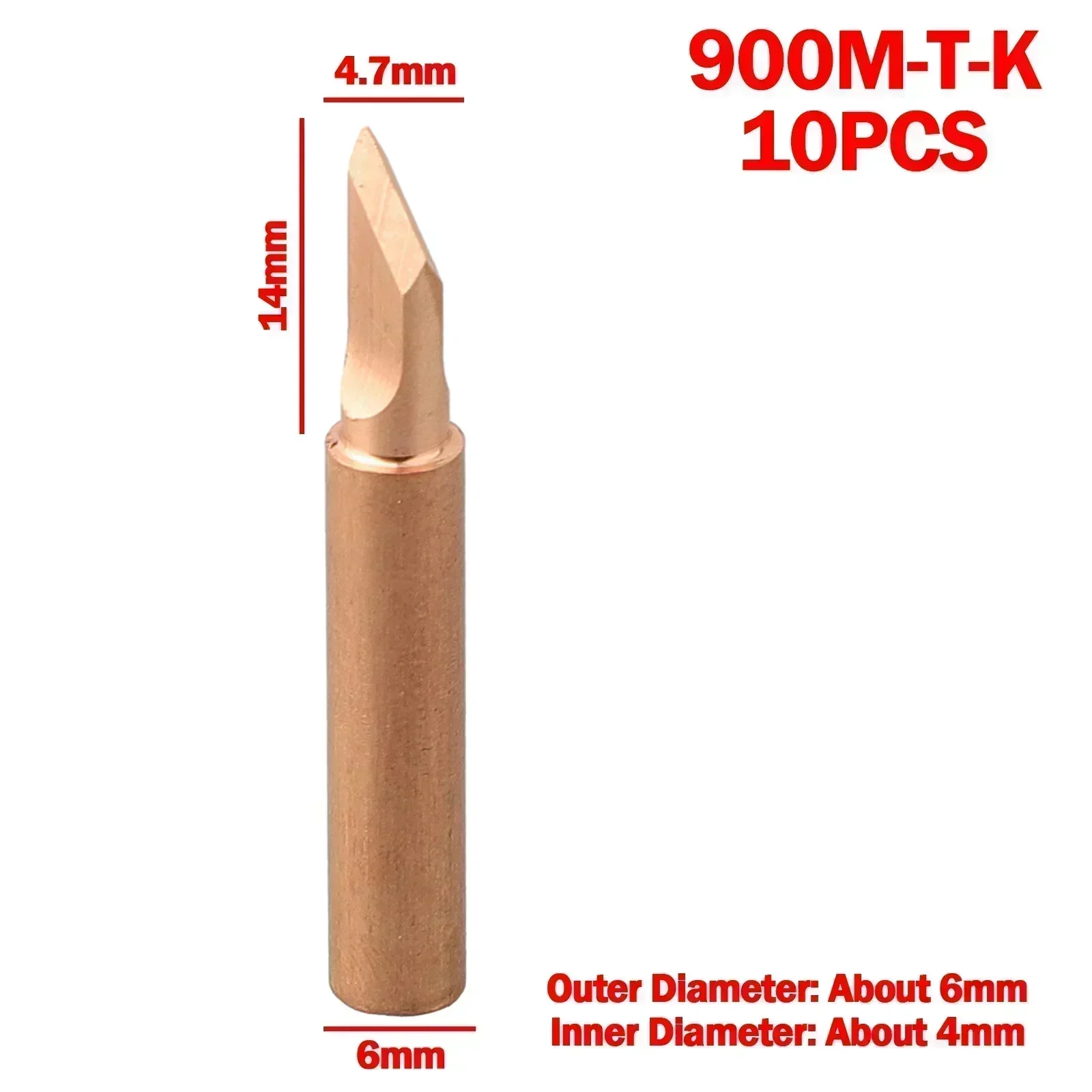 10pcs/pack Soldering Iron Tip  - Diy Electronics Soldering Kit reseña y precio