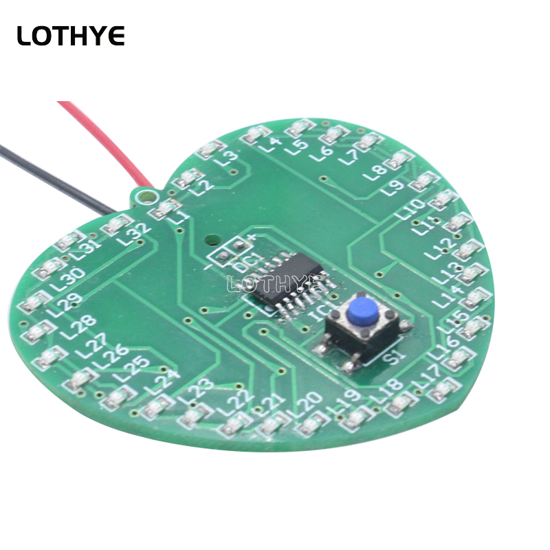 DIY 32 LED SMD microcontroller - Diy Electronics Soldering Kit reseña y precio