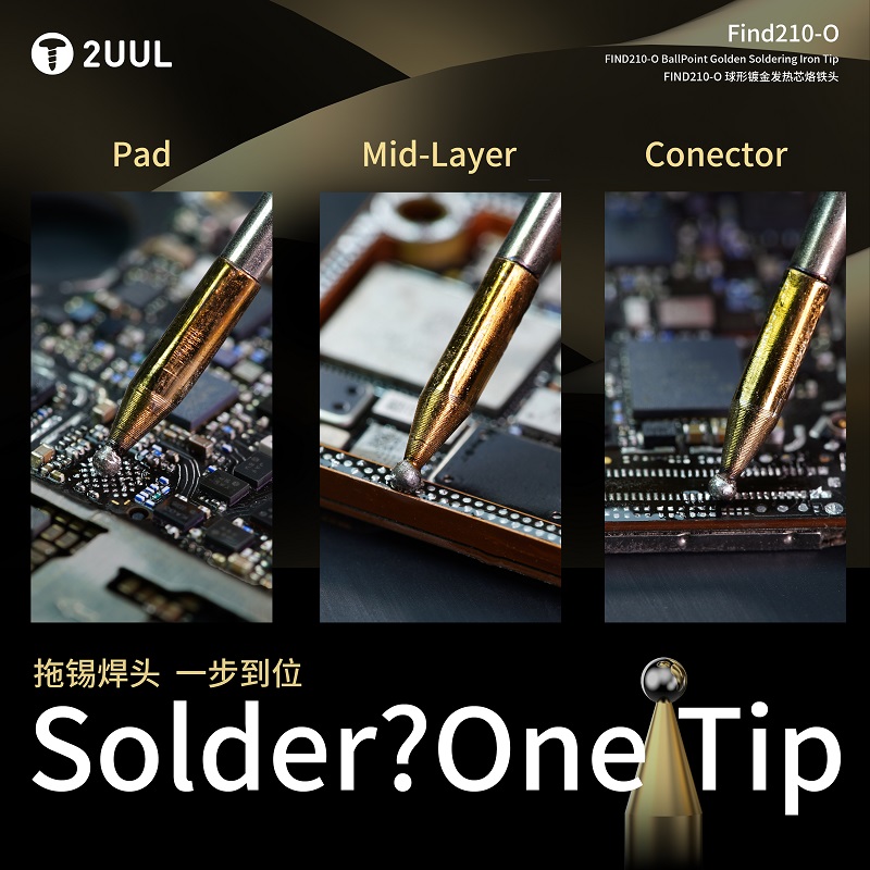 2UUL FIND C210 Golden BallPoin - Diy Electronics Soldering Kit reseña y precio